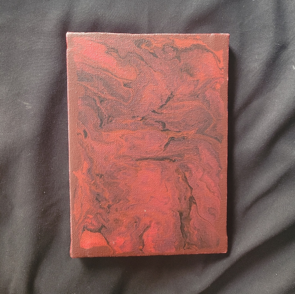 Acrylic pour paint